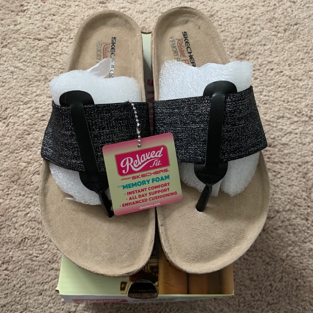 NWT memory foam sandals